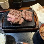 新橋でがっつり肉！1分提供の神コスパステーキ