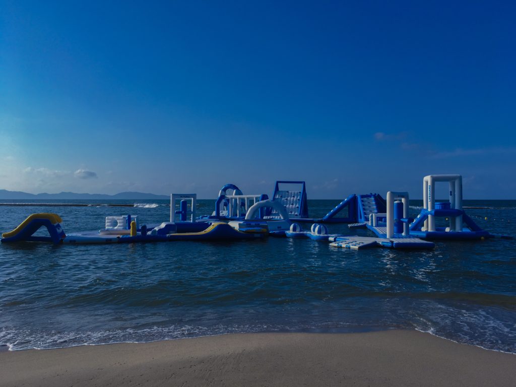 皆生温泉マリンアスレチックを見学しに行ってみた